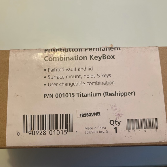 Kidde keysafe 5-key push button safe - Picture 3 of 4